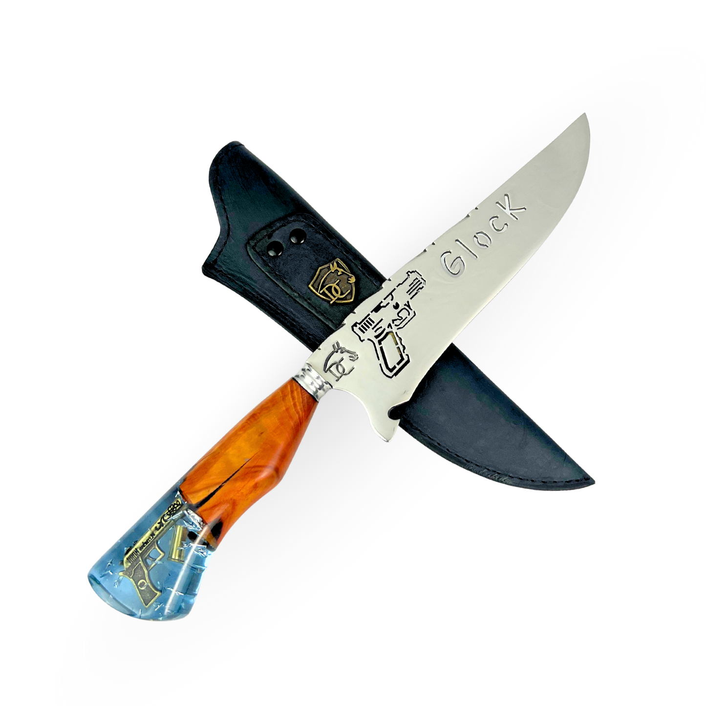 Picanheira Glock 8 Polegadas - Cabo Personalizado | Doma Crioula Cutelaria Artesanal