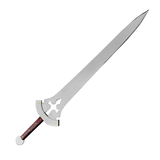 Espada Medieval - Cabo Vermelho Resinado
