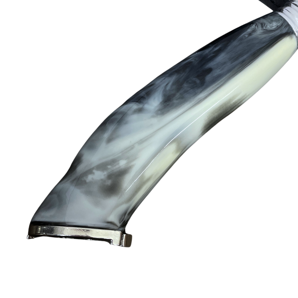 Faca de Patinha 8" Aço Inox 3mm - Cabo Resina e Ferradura