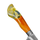 Faca artesanal 10 polegadas, Nossa Senhora Aparecida, Aço Inox