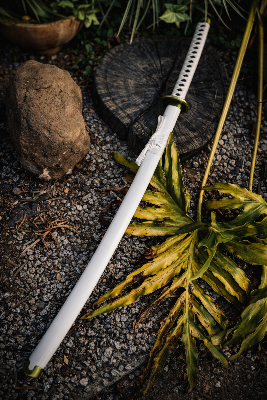 Katana Wado Ichimonji - Branca em Aço Inox