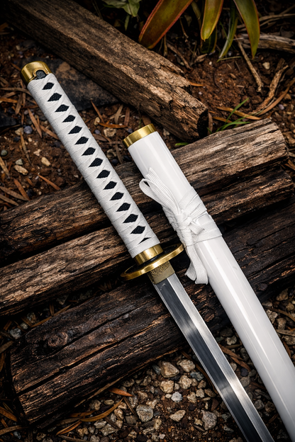 Katana Wado Ichimonji - Branca em Aço Inox