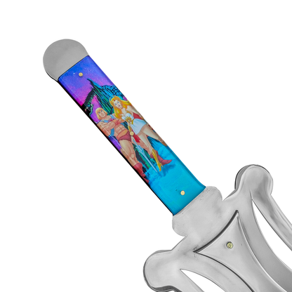 Espada He-Man - Lâmina inox - Forja Bruta - 37 Polegadas