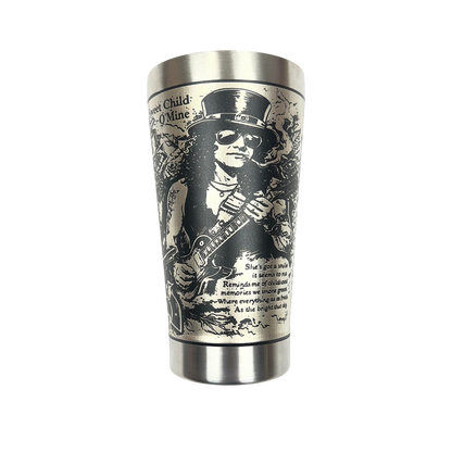 Copo Térmico Guns N' Roses - Gravação a Laser 360° | Doma Crioula Cutelaria Artesanal