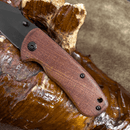 Canivete Curto - Cabo Madeira - 6 Polegadas - Forja Bruta