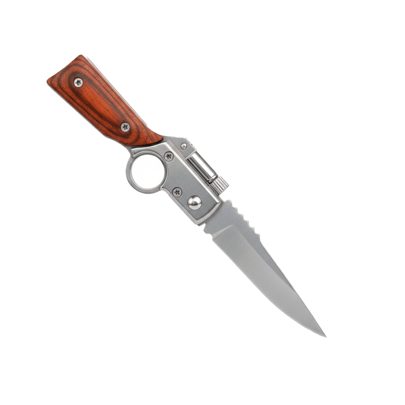 Canivete Revólver Tático - Mecanismo de Abertura Rápida - Forja Bruta