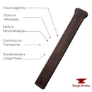 Chaira, Cabo com Nossa Senhora, Aço Inox - Forja Bruta