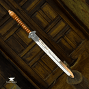 Espada Forjada Cabeça de Dragão - 25 Polegadas de Lâmina - Forja Bruta