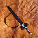 Espada Thundercats Colecionável (Inspirada) - Aço inox afiado + Bainha em couro - Forja Bruta