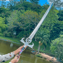 Espada Thundercats Colecionável (Inspirada) - Aço inox afiado + Bainha em couro - Forja Bruta