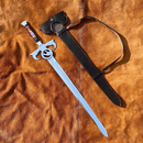 Espada Thundercats Colecionável (Inspirada) - Aço inox afiado + Bainha em couro - Forja Bruta