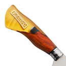 Faca Artesanal 10", Modelo Gratidão, Aço Inox - Forja Bruta