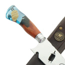 Faca Artesanal 10 polegadas, Modelo Costelão, Aço Inox - Forja Bruta