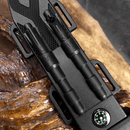 Faca Tática Soco Inglês - Design Tático Profissional - Forja Bruta