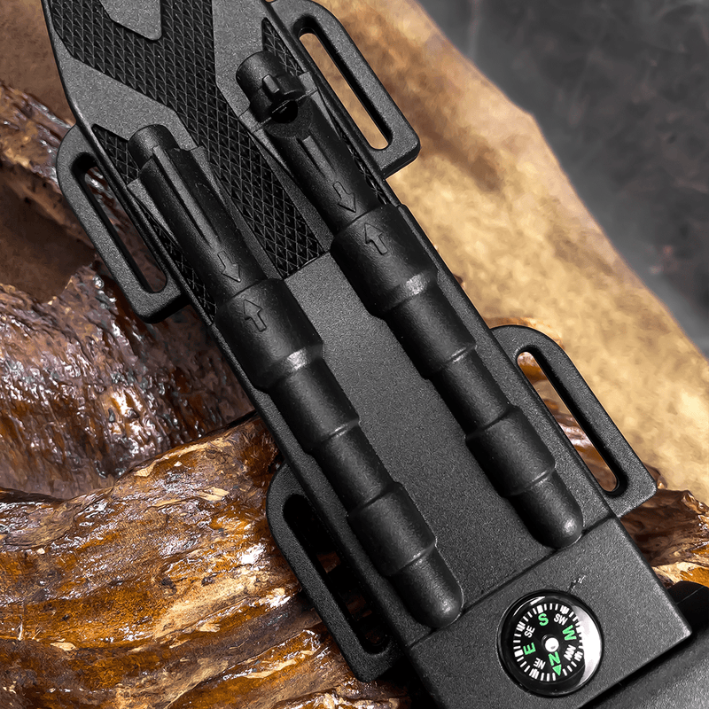 Faca Tática Soco Inglês - Design Tático Profissional - Forja Bruta