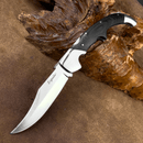 Facão Canivete - Cabo Preto Madeirado - 12 Polegadas - Forja Bruta