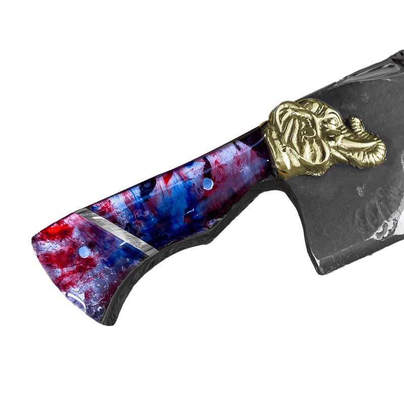 Forjada Exclusiva - Cabeça de Elefante - 16 Polegadas - Forja Bruta