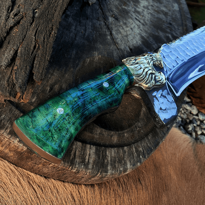 Forjada Exclusiva, Cabeça de Lobo - Martelada - Forja Bruta - 20 Polegadas - Forja Bruta