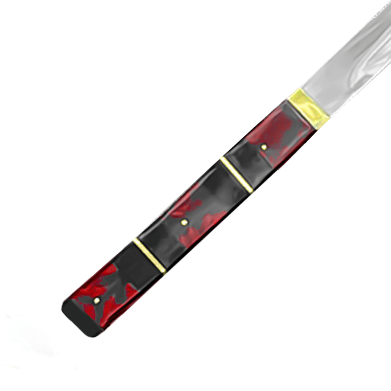 Katana Oriental 25 Polegadas - Espada Samurai Tradicional com Cabo em Resina Premium - Forja Bruta