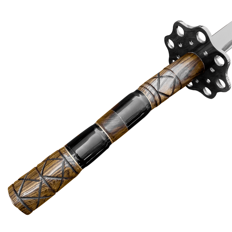 Katana Samurai Artesanal 24 Polegadas - Variações de cabo - Forja Bruta