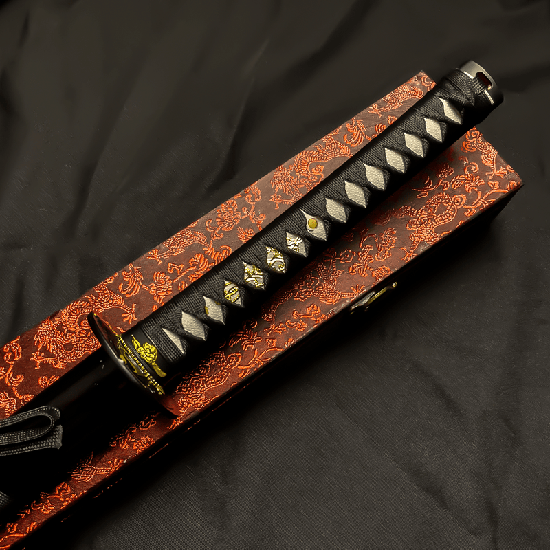 Katana Samurai Importada - Cabo Tsuka - 27 Polegadas de Lâmina - Forja Bruta