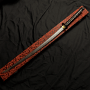 Katana Samurai Importada - Cabo Tsuka - 27 Polegadas de Lâmina - Forja Bruta