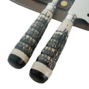 Kit Churrasco, Faca e Chaira Rabo De Tatu - Forja Bruta