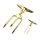 Kit Petisco Elegance - Garfo Tridente e Garfinho - Forja Bruta