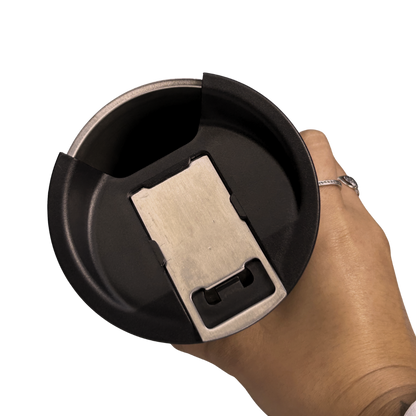 Kit Presente Agro - Faca 8" + Copo Térmico - Fotogravação e Gravação a Laser 360° | Doma Crioula Cutelaria Artesanal