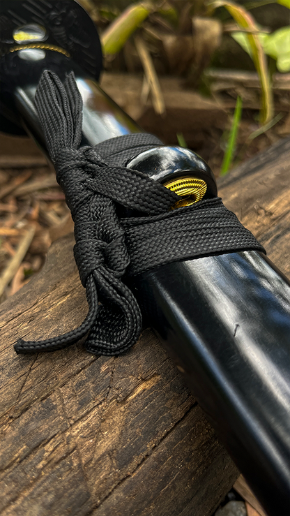 Katana Samurai Decorativa - Cabo Tsuka Tradicional - 27 Polegadas